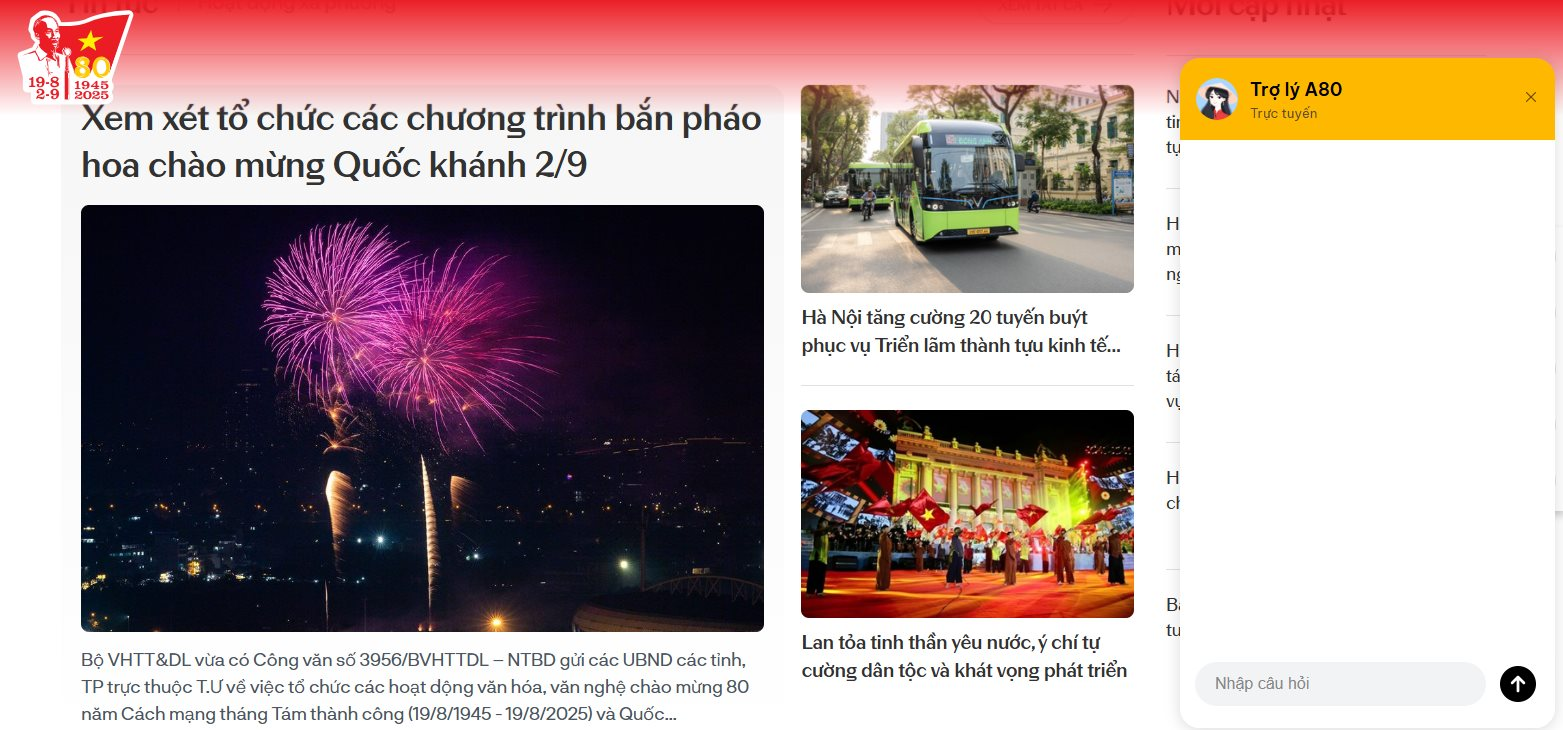 Nền tảng số “A80 – Tự hào Việt Nam” có thể đáp ứng 500.000 lượt truy cập cùng lúc: Người dân yên tâm trải nghiệm dịp 2/9- Ảnh 2. Nền tảng số “A80 – Tự hào Việt Nam” có thể đáp ứng 500.000 lượt truy cập cùng lúc: Người dân yên tâm trải nghiệm dịp 2/9- Ảnh 2.