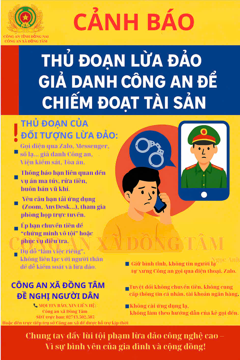 Công an tỉnh Đồng Nai ra cảnh báo- Ảnh 1.