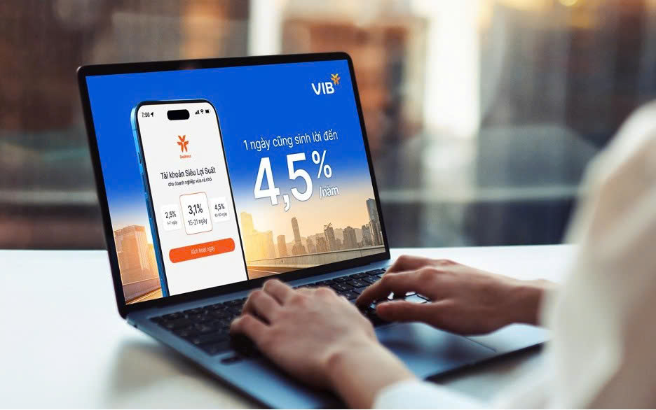 Nhiều doanh nghiệp Việt lựa chọn giải pháp sinh lời của VIB cho dòng vốn ngắn hạn- Ảnh 1. Nhiều doanh nghiệp Việt lựa chọn giải pháp sinh lời của VIB cho dòng vốn ngắn hạn- Ảnh 1.