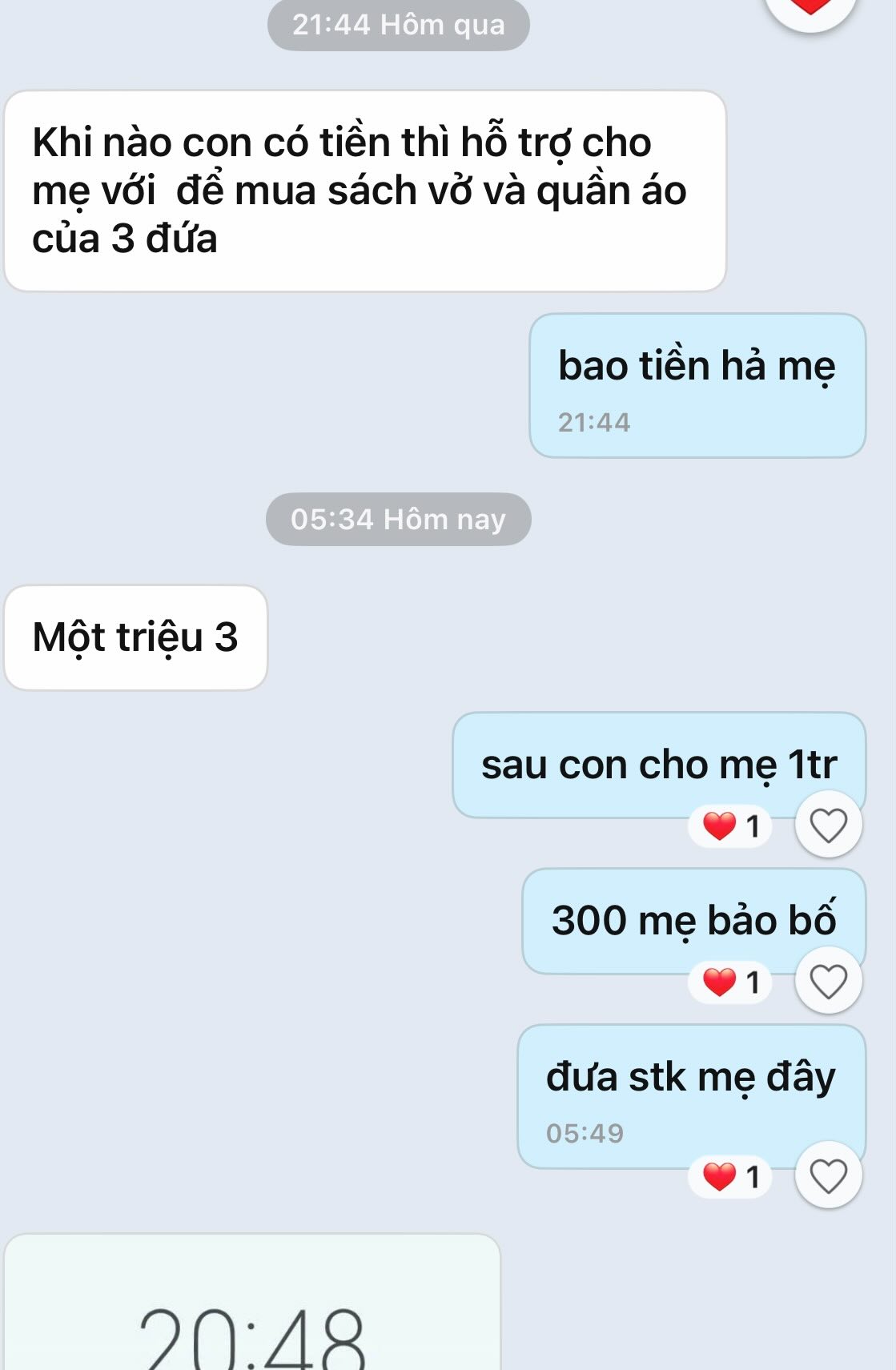 “Vì tớ cần có mẹ”: Câu nói nghẹn lòng của cô gái ngày nào cũng ăn cơm trắng với 1 quả trứng, bao nhiêu tiền gửi hết về nhà- Ảnh 2.