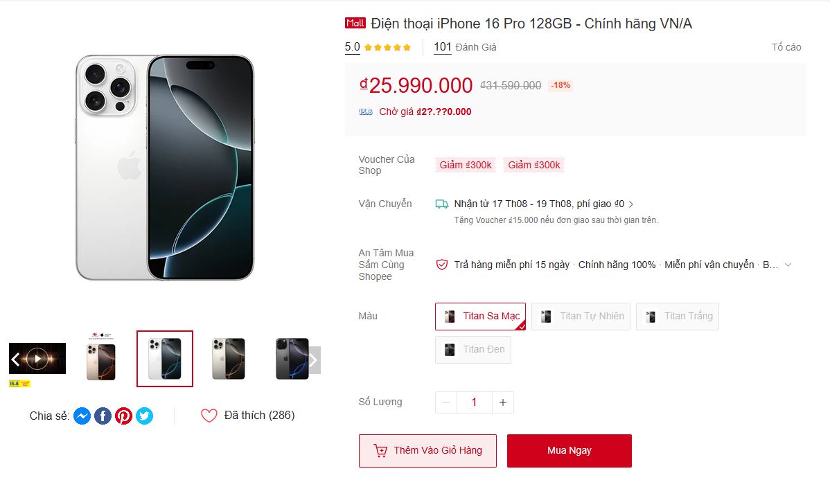 Lên Shopee săn deal iPhone đang giảm giá mạnh, hàng ngon mà lại rẻ- Ảnh 3.