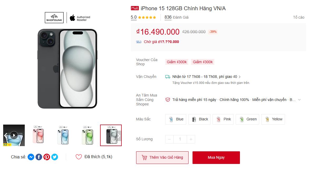 Lên Shopee săn deal iPhone đang giảm giá mạnh, hàng ngon mà lại rẻ- Ảnh 1.