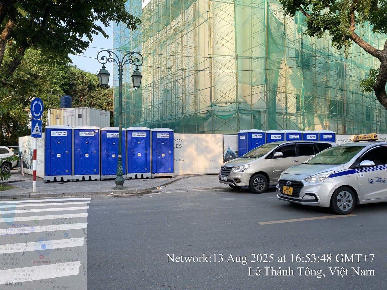 Các điểm nhà vệ sinh công cộng phục vụ Chương trình nghệ thuật tối 15/8 tại Hà Nội- Ảnh 1.