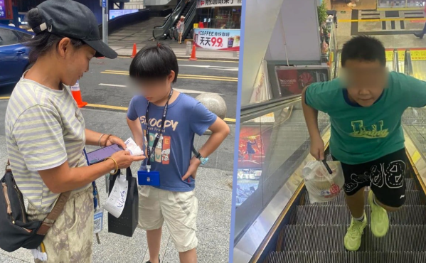 Trẻ em 7 - 8 tuổi chen chân giao hàng kiếm 7 nghìn đồng giữa chợ điện tử khổng lồ- Ảnh 2.