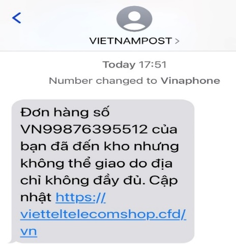Tiếp tục phát hiện tin nhắn SMS lừa đảo mới, người dân đặc biệt chú ý để tránh bị lừa mất tiền trong tài khoản- Ảnh 3.