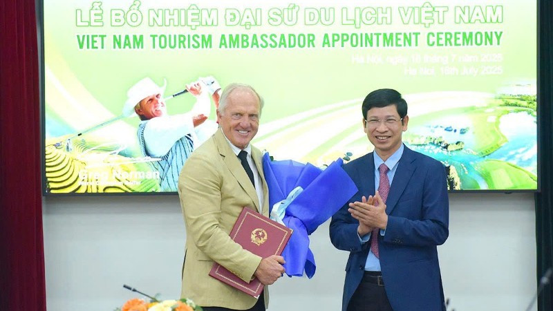 Greg Norman - Huyền thoại “Cá mập trắng” đưa Việt Nam đến gần hơn với bản đồ golf thế giới là ai?- Ảnh 1.