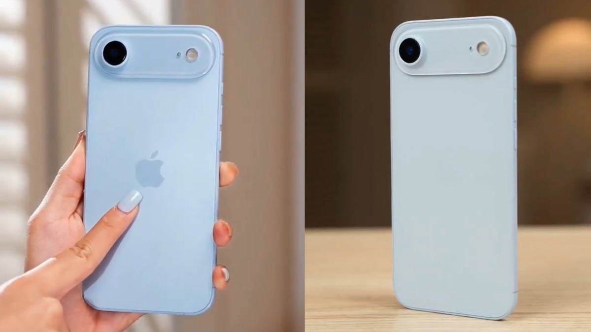 Video cận cảnh iPhone 17 Air, màu sắc chưa từng xuất hiện- Ảnh 1.