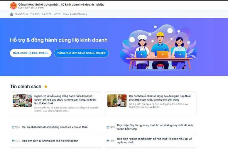 Cổng thông tin hỗ trợ người nộp thuế tích hợp trợ lý AI sắp vận hành- Ảnh 1.