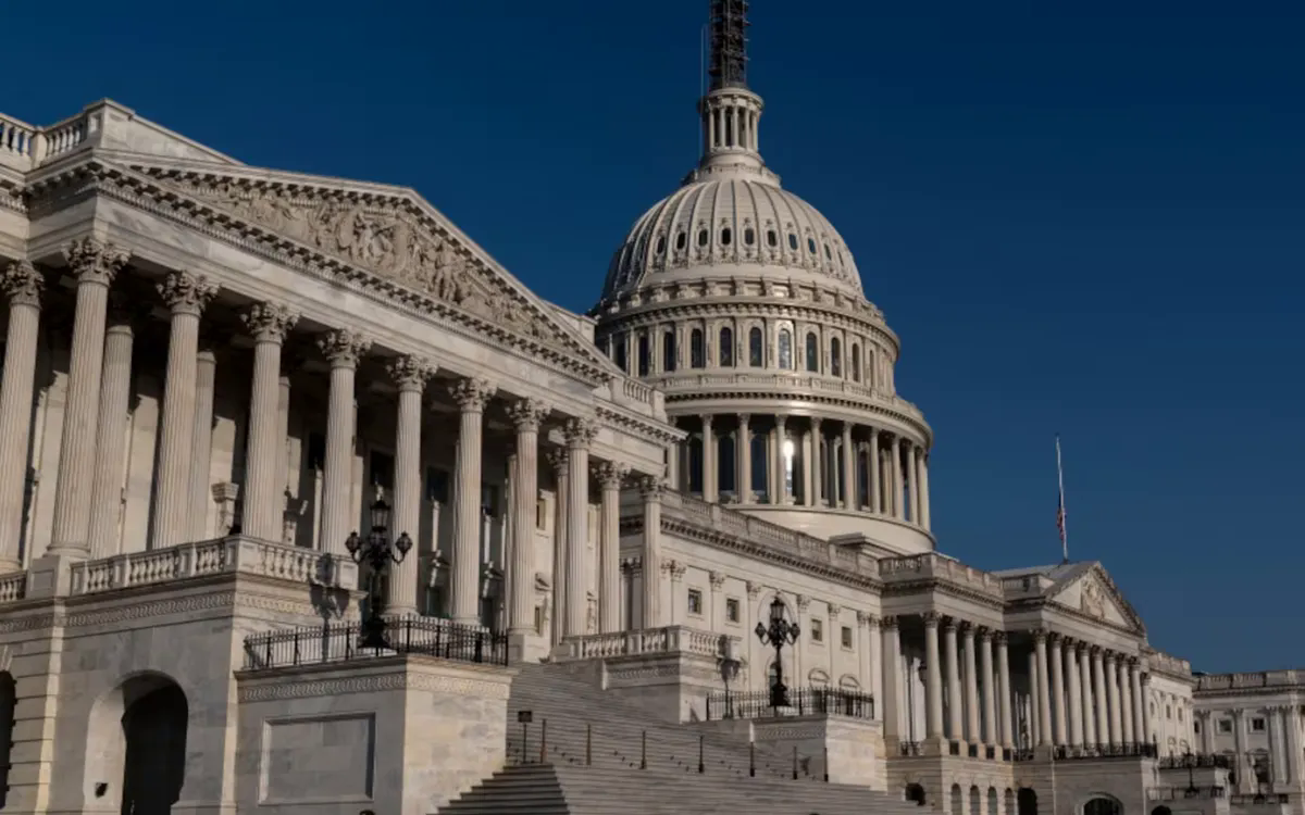 Tòa nhà Quốc hội Mỹ ở Washington, DC. (Ảnh minh họa: AP)