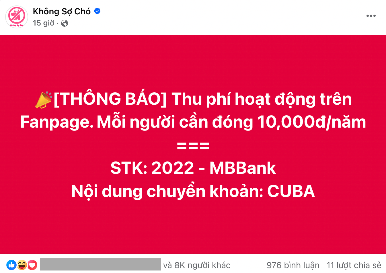 Trend “thu phí hoạt động” của loạt hội nhóm Facebook ủng hộ nhân dân Cuba: Xứng đáng viral hơn nữa!- Ảnh 2.