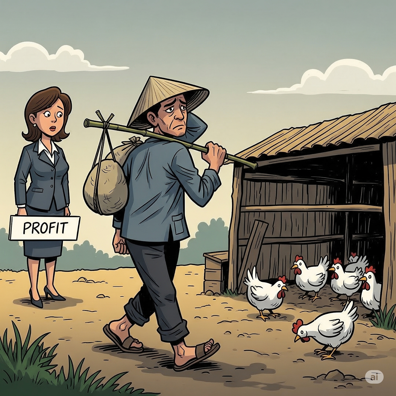 [Chuyện gì đang xảy ra] Quả trứng gà ‘đỏng đảnh’ và ‘chàng nông dân’ gan lì Hoà Phát- Ảnh 3.