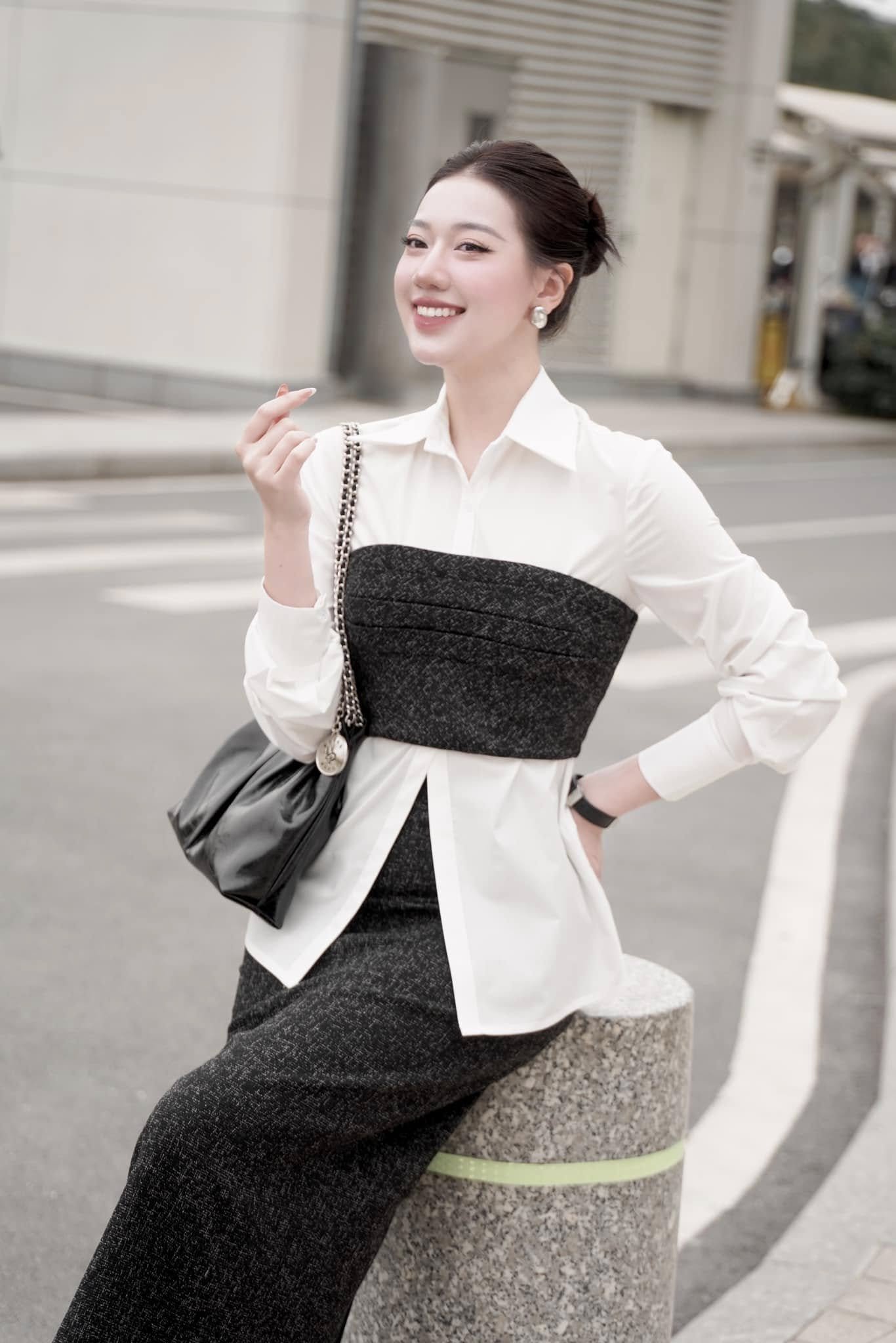 Nữ chính phim giờ vàng VTV biến hóa sơ mi trắng thành loạt set đồ sang chảnh, hợp công sở tuổi 30+- Ảnh 12.