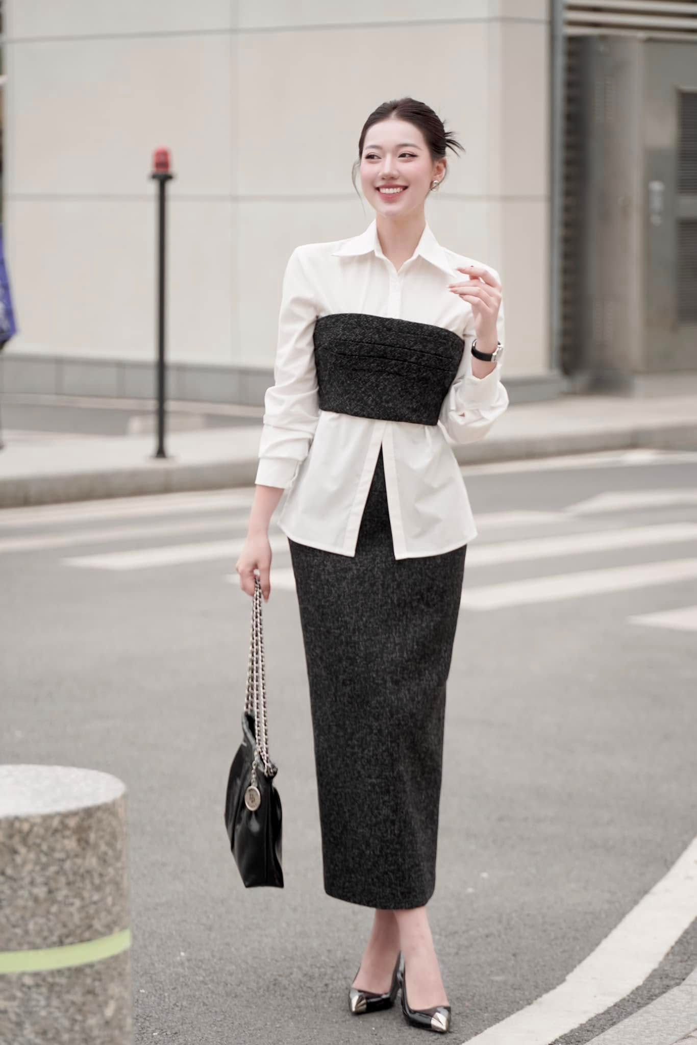 Nữ chính phim giờ vàng VTV biến hóa sơ mi trắng thành loạt set đồ sang chảnh, hợp công sở tuổi 30+- Ảnh 13.