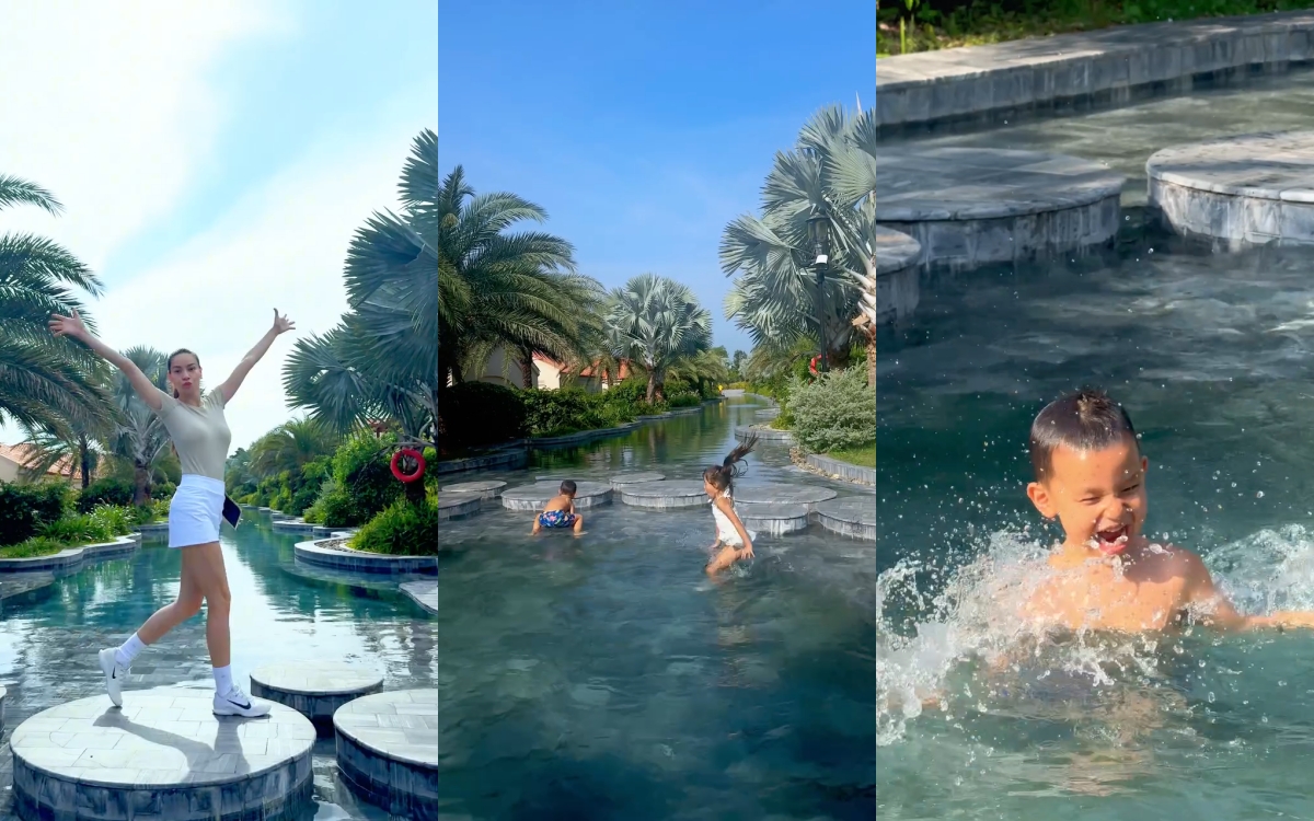 Gia đình Hà Hồ nghỉ dưỡng tại nơi "chụp góc nào cũng đẹp", còn cực nhiều trò vui cho trẻ nhỏ- Ảnh 3. Gia đình Hà Hồ nghỉ dưỡng tại nơi "chụp góc nào cũng đẹp", còn cực nhiều trò vui cho trẻ nhỏ- Ảnh 3.