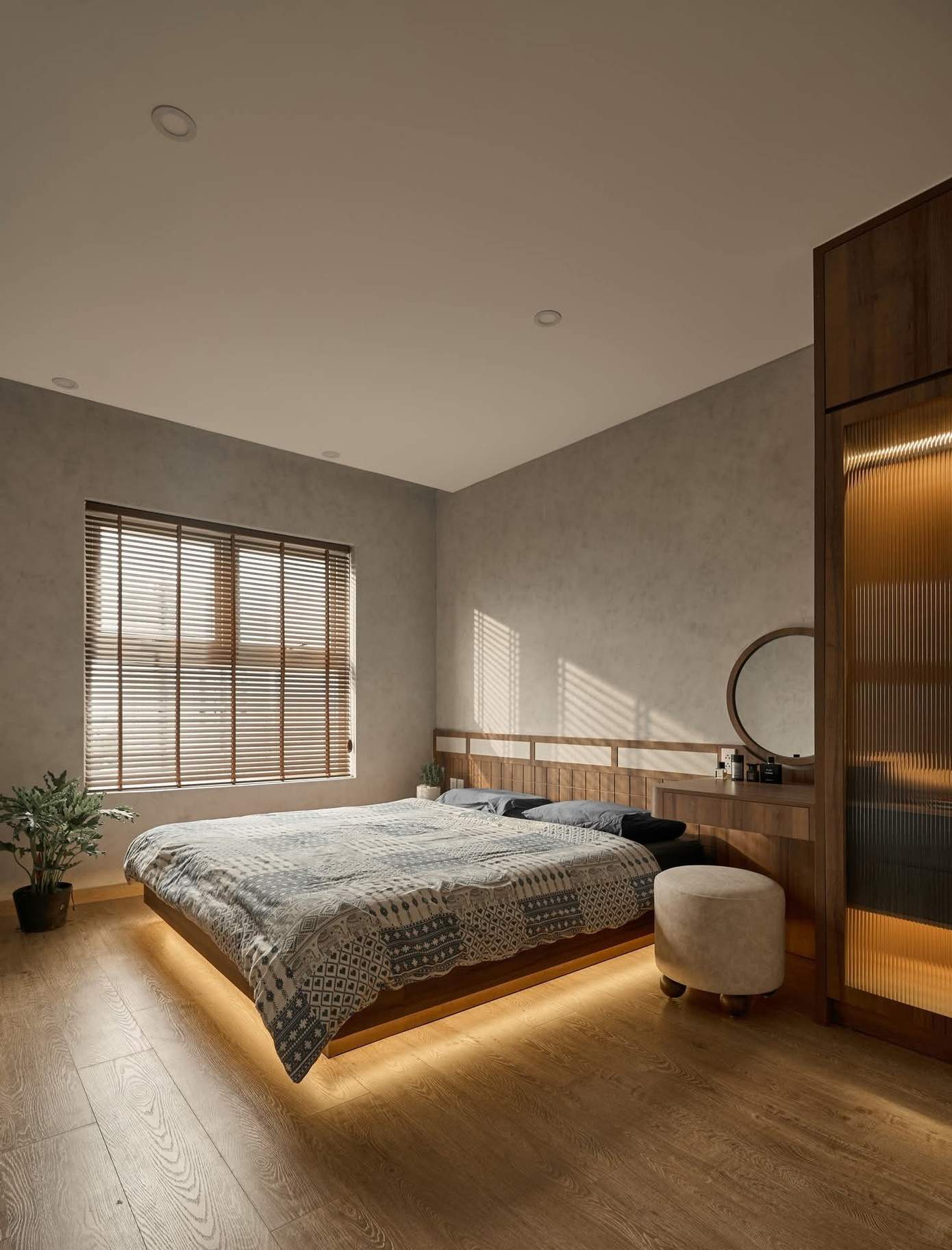 Không gian ấm cúng mộc mạc của căn hộ 62m2 hai phòng ngủ- Ảnh 15.
