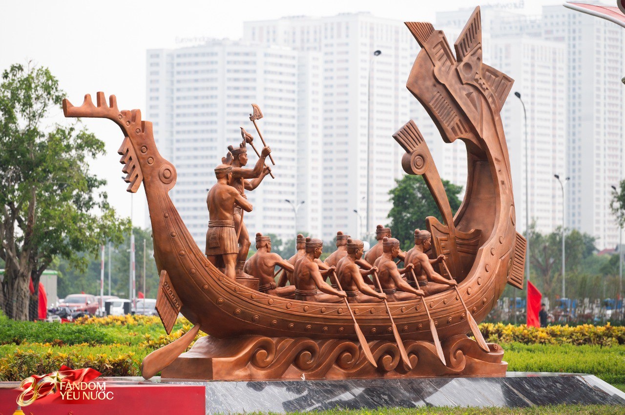 “Mục sở thị” nơi diễn ra triển lãm đặc biệt mừng Quốc khánh: Không gian hoành tráng nhất Việt Nam đang tất bật hoàn thiện trước giờ G- Ảnh 18.