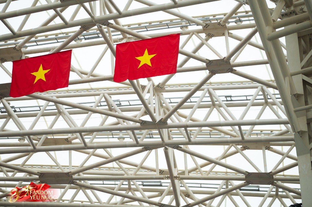 “Mục sở thị” nơi diễn ra triển lãm đặc biệt mừng Quốc khánh: Không gian hoành tráng nhất Việt Nam đang tất bật hoàn thiện trước giờ G- Ảnh 6.