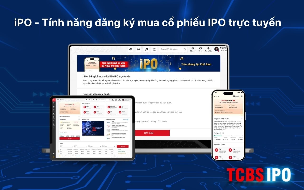 TCBS mở đăng ký mua cổ phiếu IPO từ 19/08- Ảnh 1.