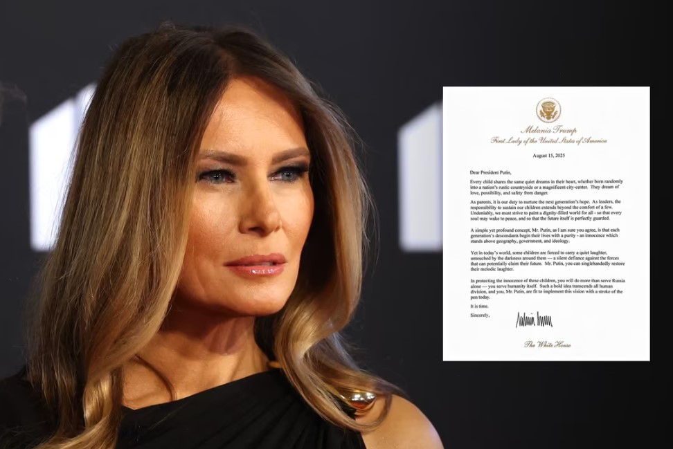Ông Trump công bố thư của vợ gửi Tổng thống Putin: "Hiện thực hóa chỉ bằng một nét bút"- Ảnh 2.