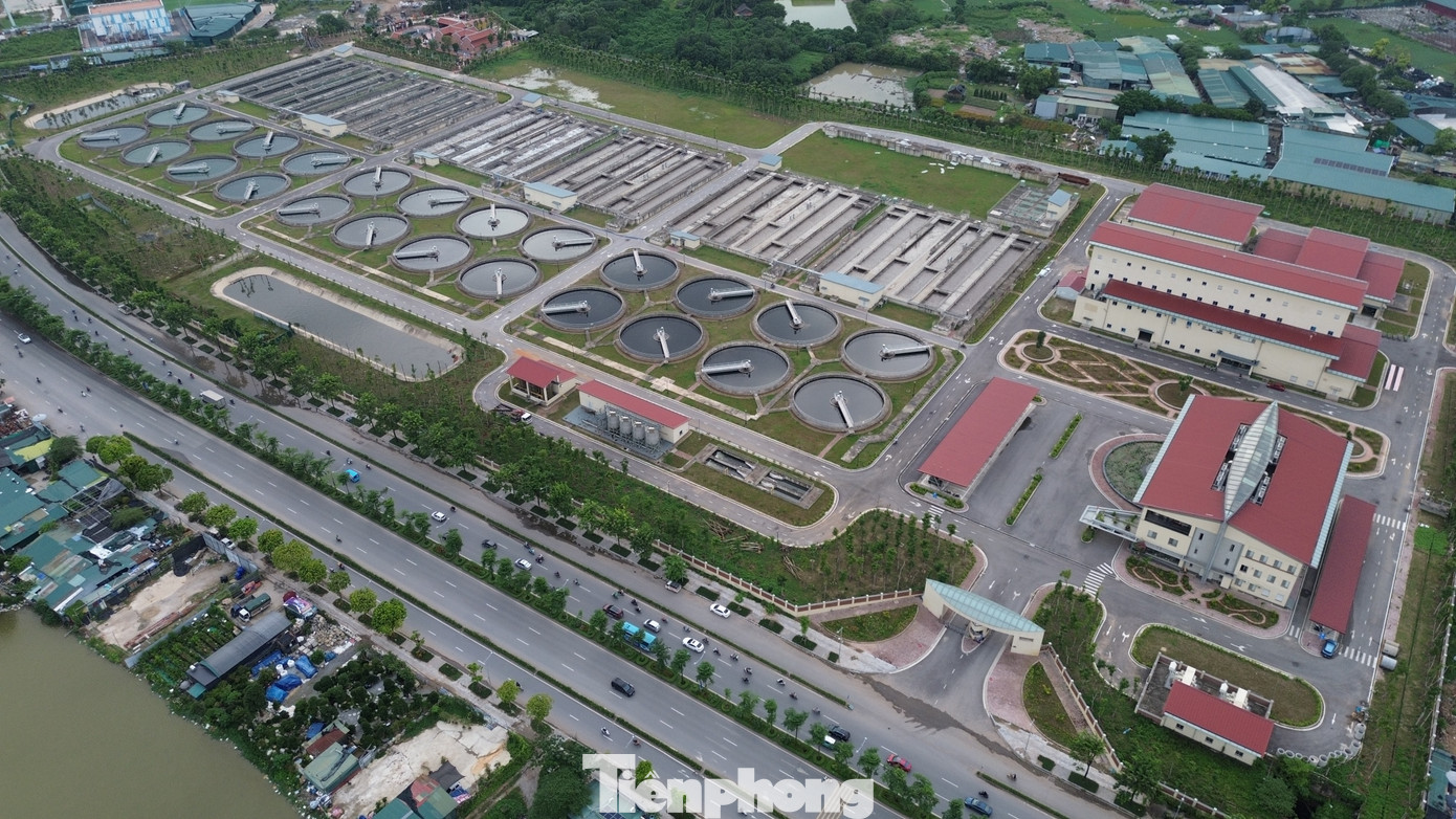Nhà máy xử lý nước thải lớn nhất Hà Nội chuẩn bị khánh thành- Ảnh 2.