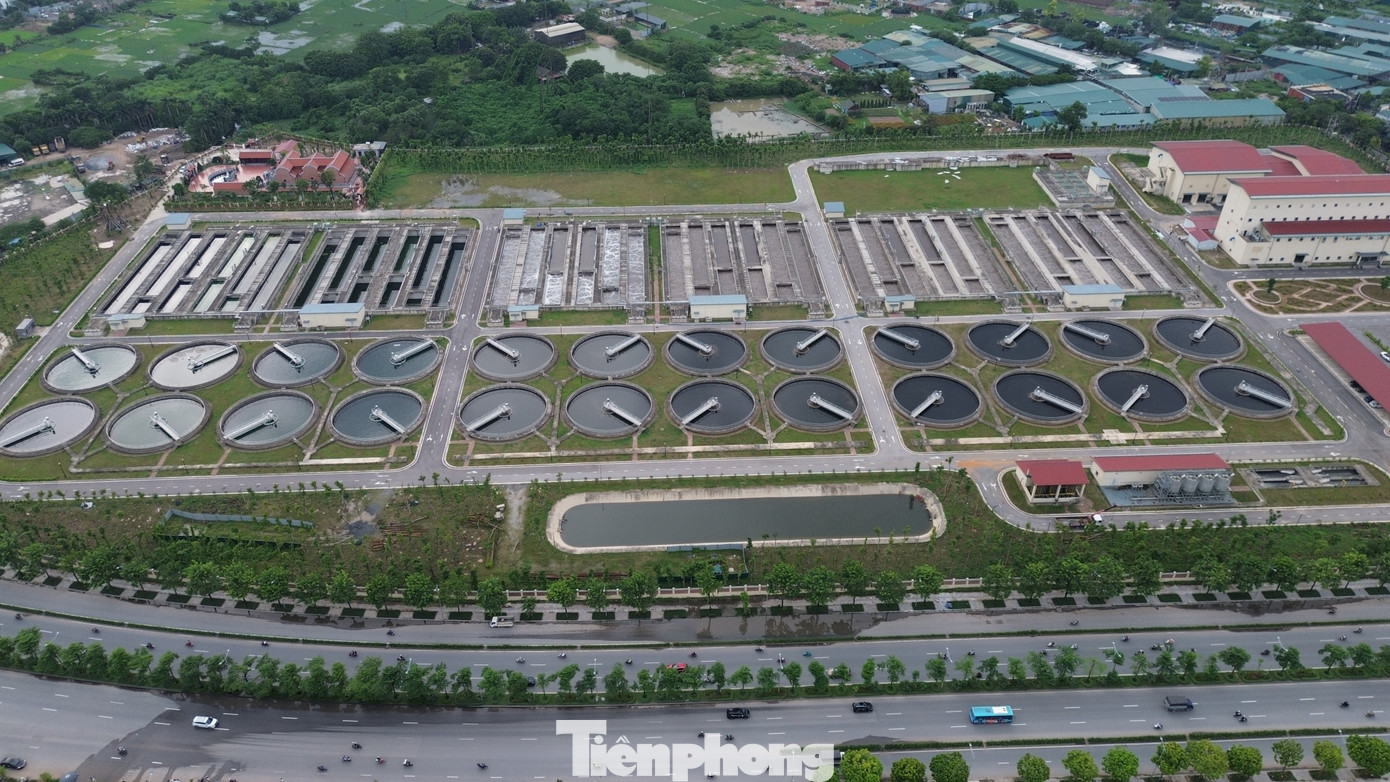 Nhà máy xử lý nước thải lớn nhất Hà Nội chuẩn bị khánh thành- Ảnh 1.