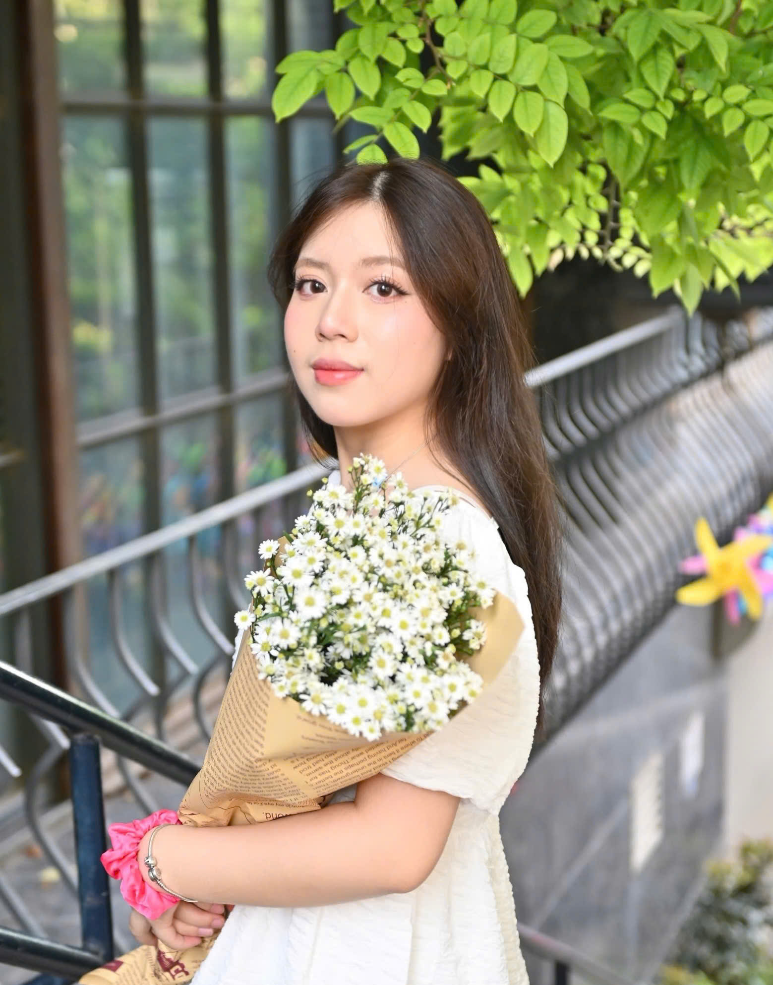 1 nữ sinh 2003 vừa làm nên lịch sử 70 năm mới có 1 lần của NEU- Ảnh 2.