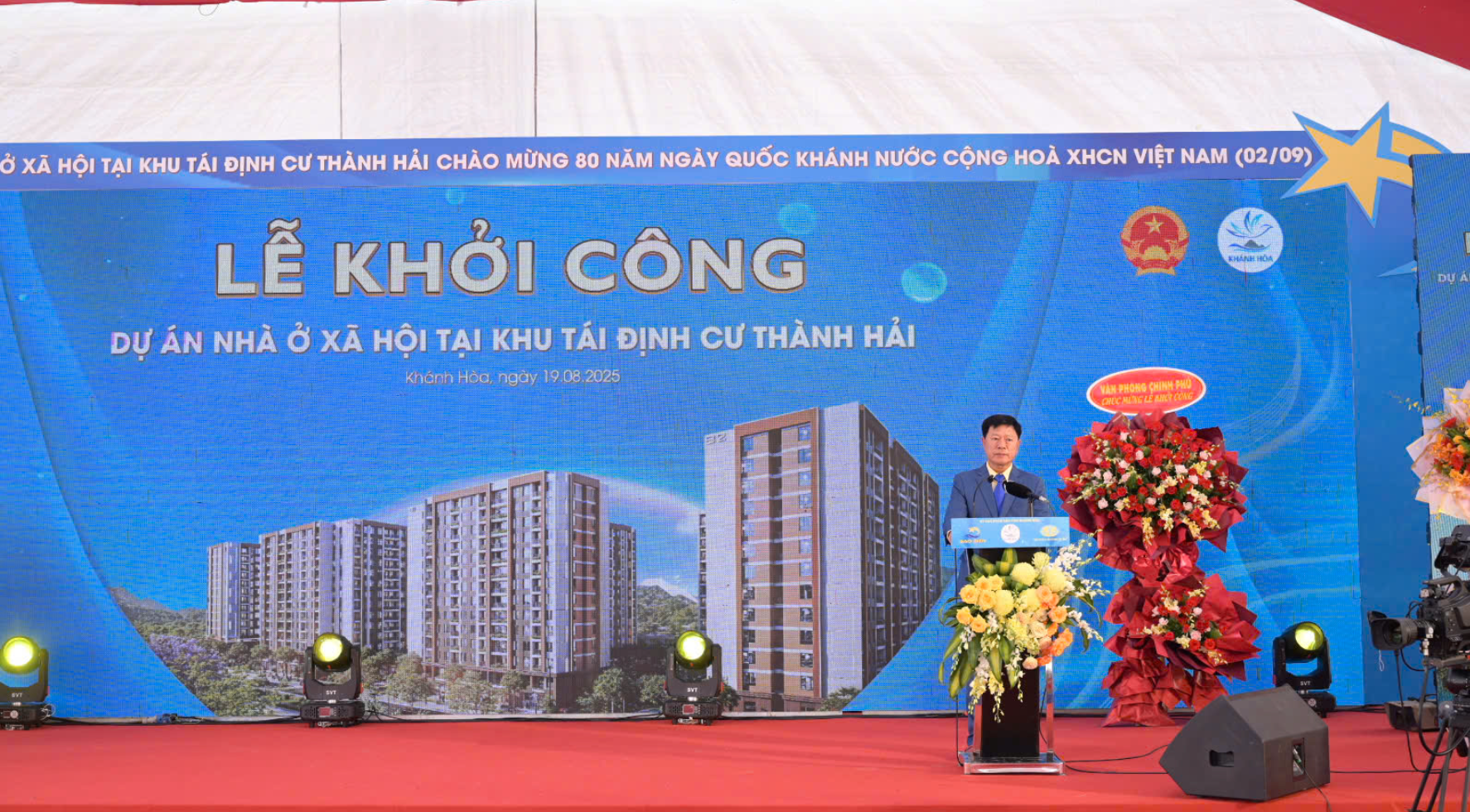 "Ông trùm" nhà ở xã hội khởi công dự án hơn 1.350 căn tại Khánh Hoà vào dịp đặc biệt quan trọng- Ảnh 1.
