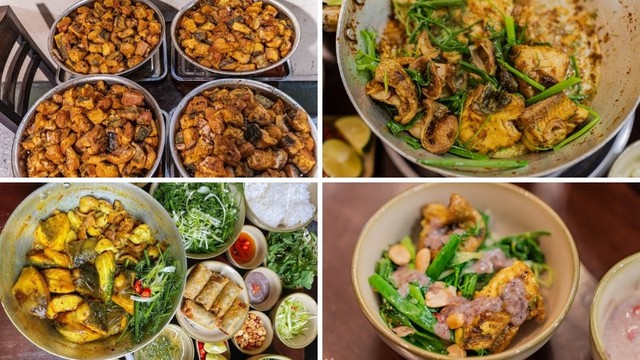 Khách Tây nếm thử món chả cá nổi tiếng của Việt Nam cùng mắm tôm, thốt lên 1 câu khiến người xem bất ngờ- Ảnh 4. Khách Tây nếm thử món chả cá nổi tiếng của Việt Nam cùng mắm tôm, thốt lên 1 câu khiến người xem bất ngờ- Ảnh 4.