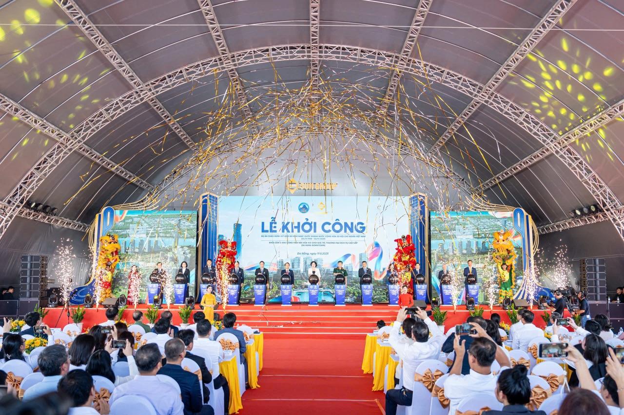 Sun Group khởi công siêu dự án 80.000 tỷ đồng tại Đà Nẵng, quyết xây tòa tháp cao thứ 2 Việt Nam- Ảnh 6. Sun Group khởi công siêu dự án 80.000 tỷ đồng tại Đà Nẵng, quyết xây tòa tháp cao thứ 2 Việt Nam- Ảnh 6.