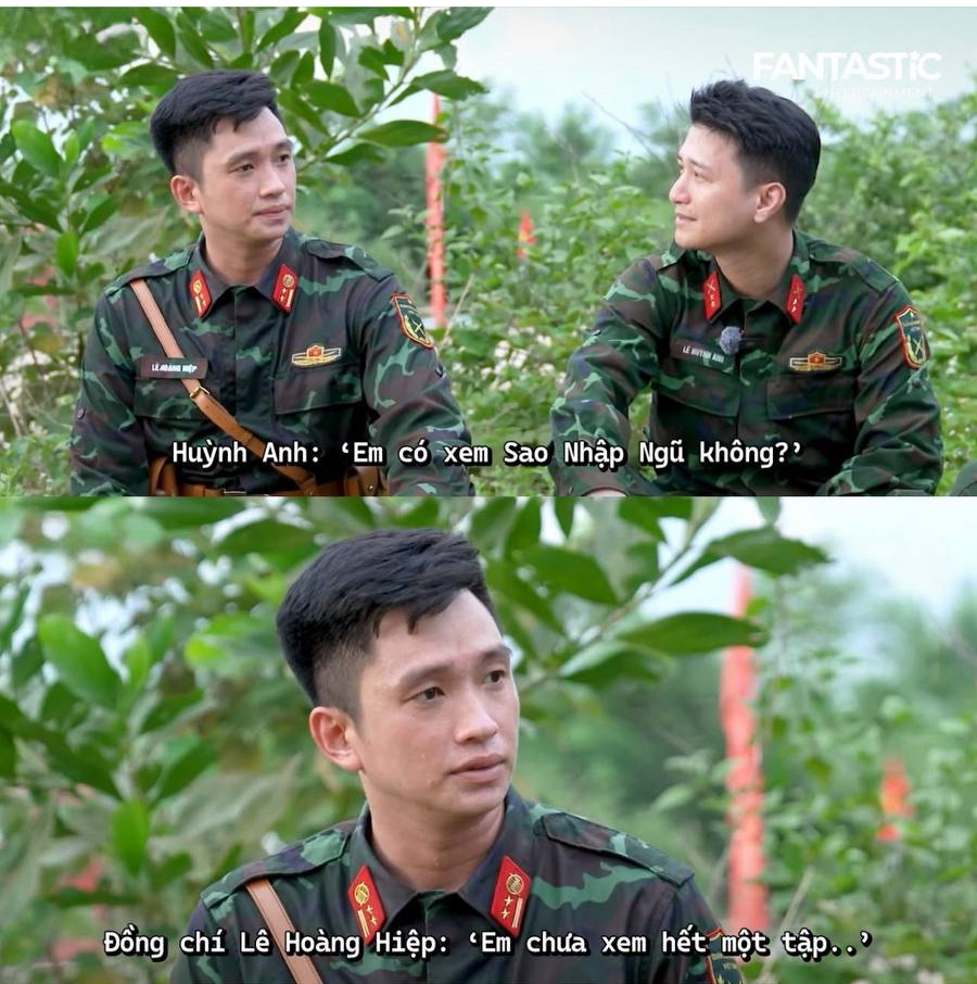Thượng uý Lê Hoàng Hiệp "hạt nhài" nhưng hot hơn cả dàn nghệ sĩ ở Sao Nhập Ngũ!- Ảnh 4.