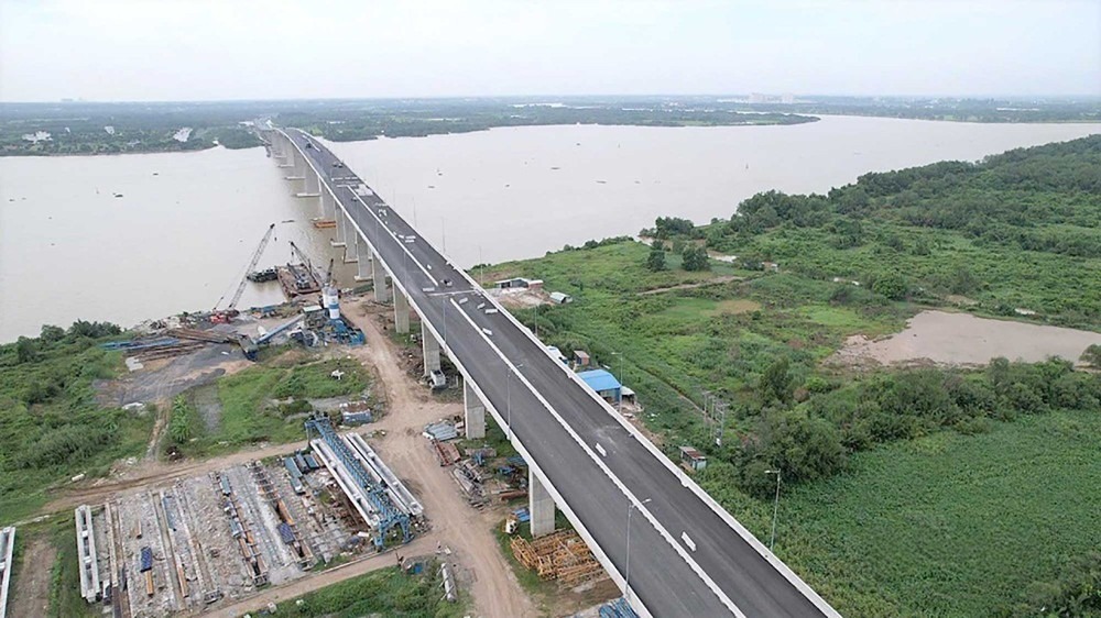 Hôm nay, hơn 8 km đoạn Tân Vạn - Nhơn Trạch thuộc Vành đai 3 TP.HCM gần 7.000 tỷ đồng được khánh thành, sẽ đưa vào khai thác từ ngày 20/8- Ảnh 1.
