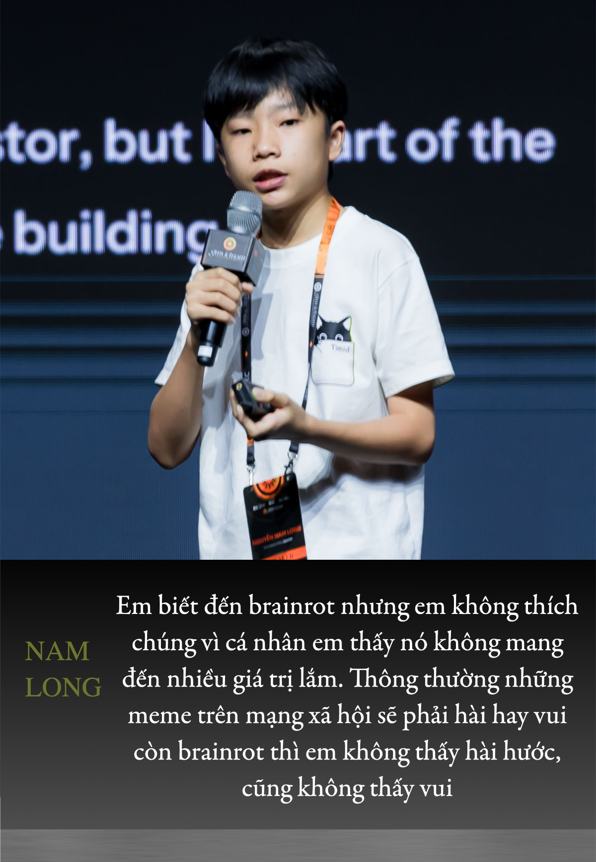 Giám đốc 13 tuổi Nam Long: Thế hệ trước nghĩ thế hệ sau kém cỏi, nhưng AI cho Gen Alpha cơ hội thông minh hơn- Ảnh 2. Giám đốc 13 tuổi Nam Long: Thế hệ trước nghĩ thế hệ sau kém cỏi, nhưng AI cho Gen Alpha cơ hội thông minh hơn- Ảnh 2.
