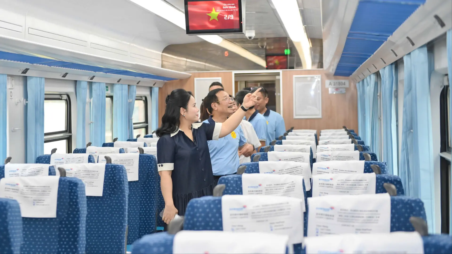 Chuyến tàu chạy gần 500km, đi chỉ mất 1 đêm: Tàu đóng mới hoàn toàn, tiêu chuẩn như máy bay- Ảnh 3. Chuyến tàu chạy gần 500km, đi chỉ mất 1 đêm: Tàu đóng mới hoàn toàn, tiêu chuẩn như máy bay- Ảnh 3.