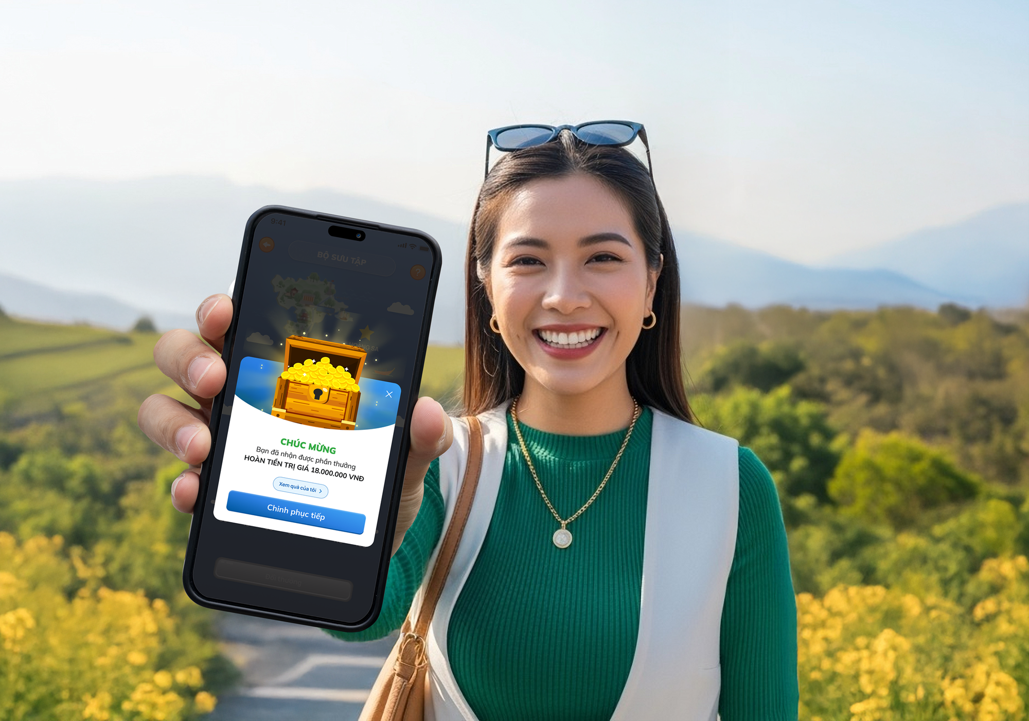 Đã có người trúng 18 triệu - Game thanh toán trên Sacombank Pay đang hấp dẫn hơn bao giờ hết- Ảnh 1. Đã có người trúng 18 triệu - Game thanh toán trên Sacombank Pay đang hấp dẫn hơn bao giờ hết- Ảnh 1.