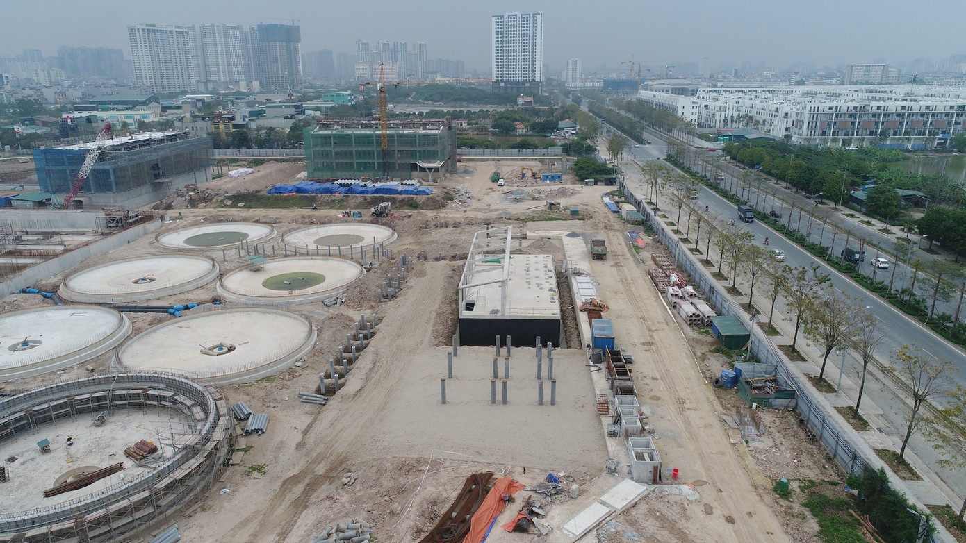 Những công nghệ thi công hiện đại được áp dụng tại nhà máy xử lý nước thải lớn nhất miền Bắc mới khánh thành- Ảnh 5.