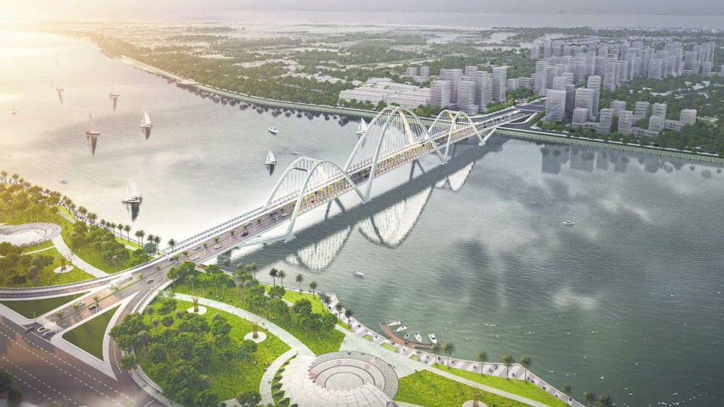 Quảng Trị: Cầu nghìn tỉ sắp hoàn thành, đường 2 đầu cầu chưa xong giải phóng mặt bằng- Ảnh 3.