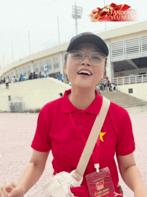 Dàn sao Việt luyện tập diễu hành tại sân Mỹ Đình: Thu Quỳnh hào hứng mong chờ 1 điều, Thanh Sơn - Khánh Vy - vợ chồng Salim góp mặt!- Ảnh 9.