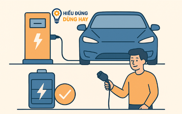 Có nên sạc đầy 100% pin xe điện? Sự thật khiến nhiều người bất ngờ- Ảnh 1.