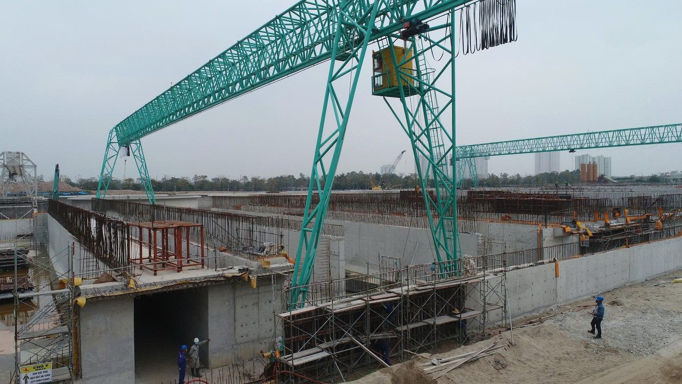 Những công nghệ thi công hiện đại được áp dụng tại nhà máy xử lý nước thải lớn nhất miền Bắc mới khánh thành- Ảnh 2.