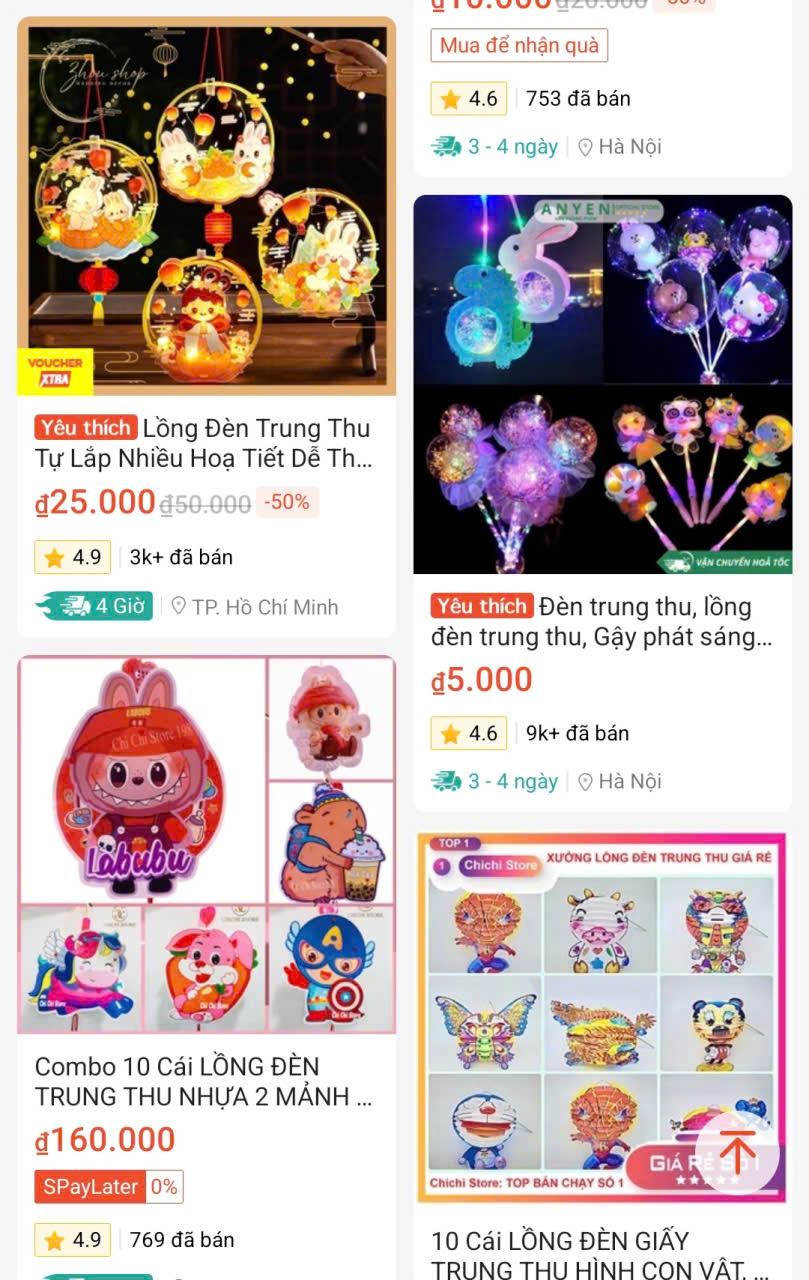 Lồng đèn"hot trend" mùa Trung Thu 2025 có gì mới?- Ảnh 2.