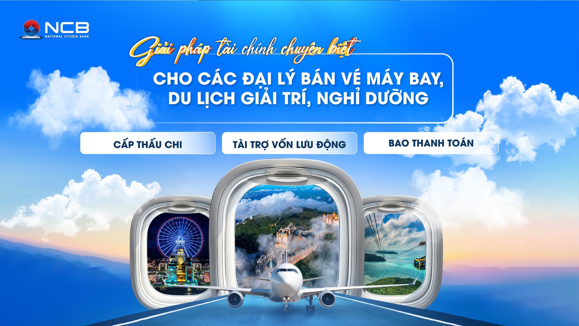 NCB giải bài toán thanh khoản cho đại lý bán vé máy bay, du lịch, giải trí quy mô lớn- Ảnh 1.