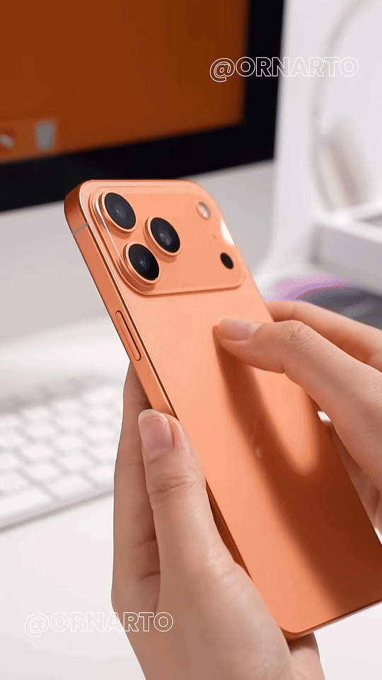 Hot: Mở hộp iPhone 17 Pro màu cam, thiết kế hoàn toàn mới, lạ mà đẹp- Ảnh 3.