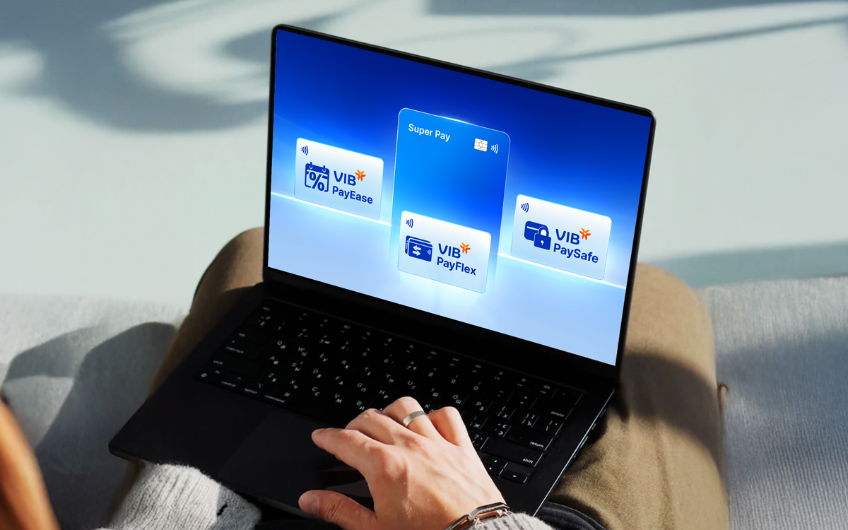 Từ chi tiêu, trả góp đến bảo mật: Một thẻ ba quyền năng với bộ giải pháp VIB Super Pay- Ảnh 1. Từ chi tiêu, trả góp đến bảo mật: Một thẻ ba quyền năng với bộ giải pháp VIB Super Pay- Ảnh 1.