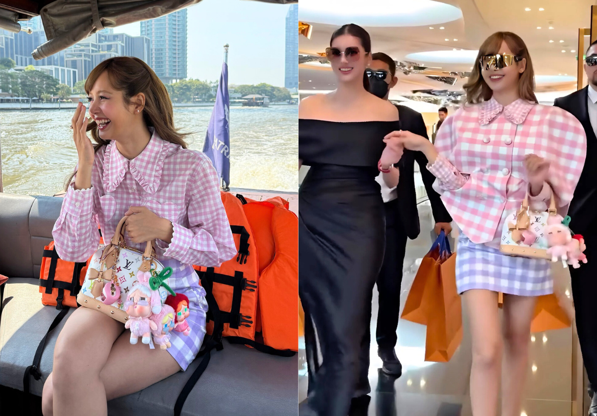 Cùng một túi Louis Vuitton, Phương Nhi mang đi sự kiện với nhà chồng, Lisa đi chơi cùng bạn tỷ phú- Ảnh 4. Cùng một túi Louis Vuitton, Phương Nhi mang đi sự kiện với nhà chồng, Lisa đi chơi cùng bạn tỷ phú- Ảnh 4.
