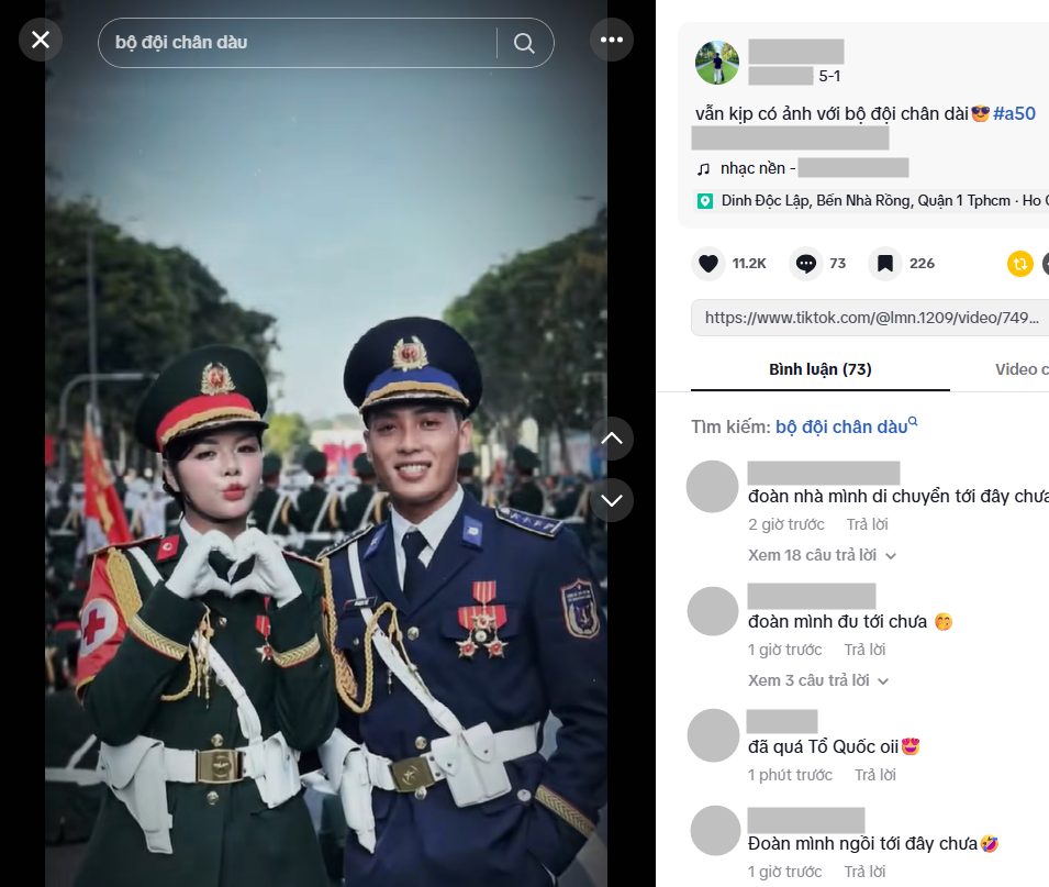 Danh tính người yêu trung uý Ngô Lâm Phương Danh tính người yêu trung uý Ngô Lâm Phương