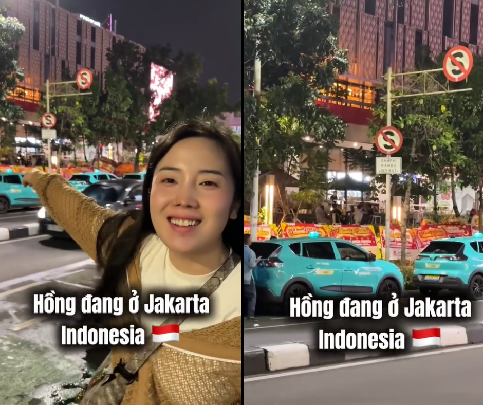Nghe TikToker Việt review đi Xanh SM tại Indonesia: Rẻ hơn các dịch vụ xe khác- Ảnh 1. Nghe TikToker Việt review đi Xanh SM tại Indonesia: Rẻ hơn các dịch vụ xe khác- Ảnh 1.