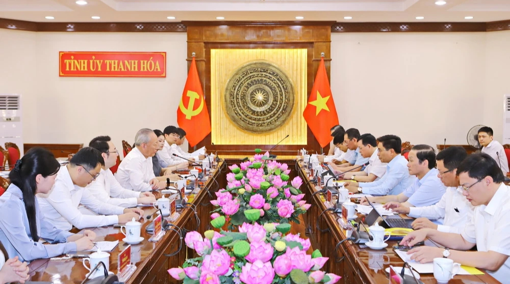 Tập đoàn xây dựng hàng đầu Trung Quốc cùng Vingroup xây cầu Tứ Liên, nay muốn hợp tác đầu tư nhiều dự án “khủng” tại tỉnh Thanh Hóa- Ảnh 1.