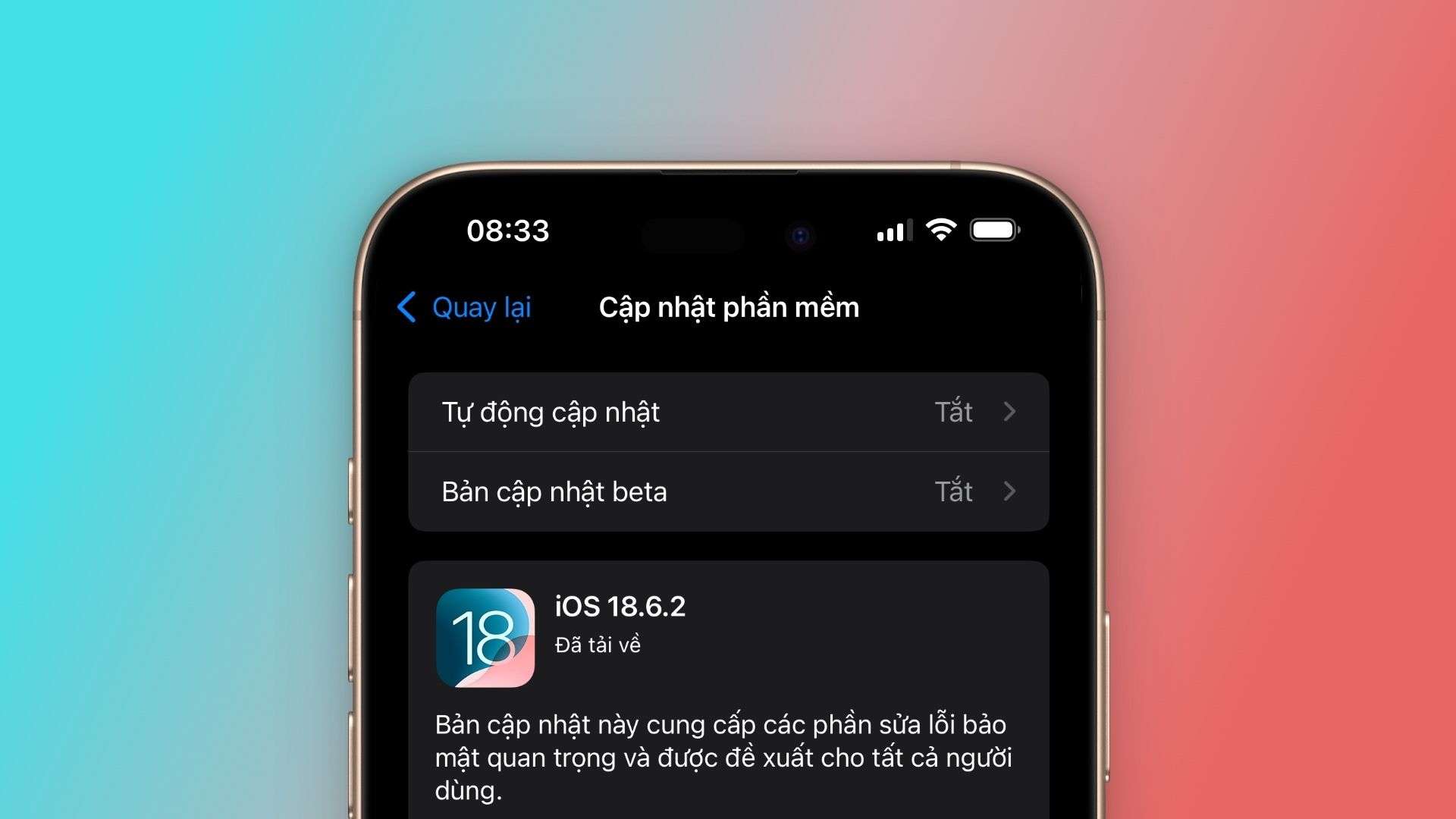 Người dùng iPhone cần cập nhật iOS ngay lập tức- Ảnh 1. Người dùng iPhone cần cập nhật iOS ngay lập tức- Ảnh 1.