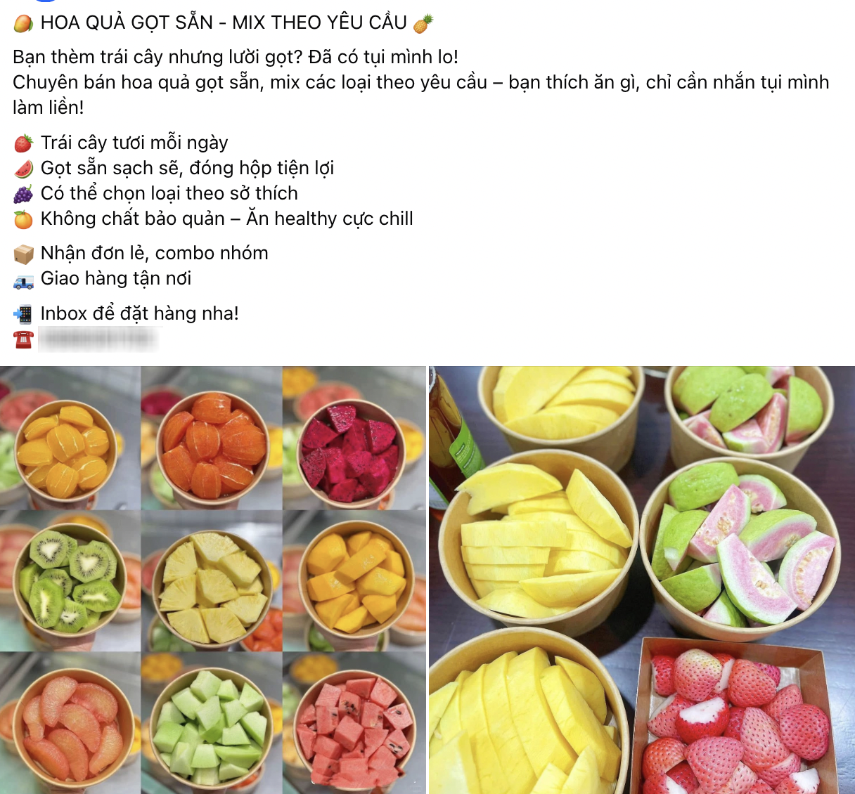 Một hộp hoa quả cắt sẵn có bao nhiêu rủi ro vệ sinh? Nếu bạn vẫn muốn ăn thì hãy ghi nhớ 4 điều khi mua- Ảnh 1. Một hộp hoa quả cắt sẵn có bao nhiêu rủi ro vệ sinh? Nếu bạn vẫn muốn ăn thì hãy ghi nhớ 4 điều khi mua- Ảnh 1.