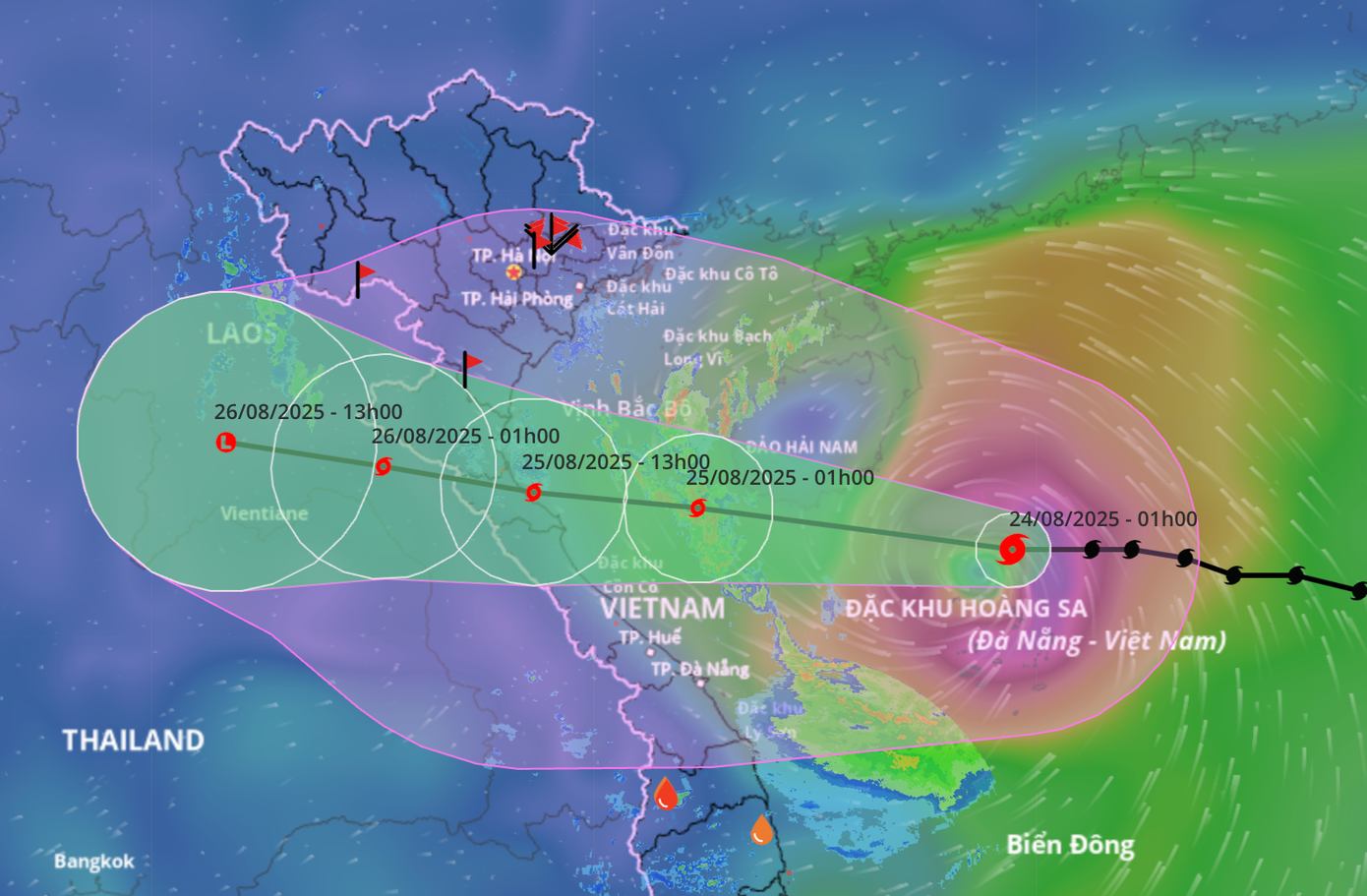 Bão tăng 4 cấp chỉ trong một ngày, vùng ảnh hưởng rất rộng lớn- Ảnh 1.